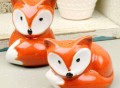 Foxy Salt & Pepper Shaker Set