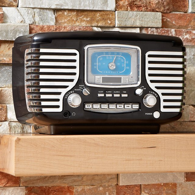 Corsair Clock Radio by Crosley