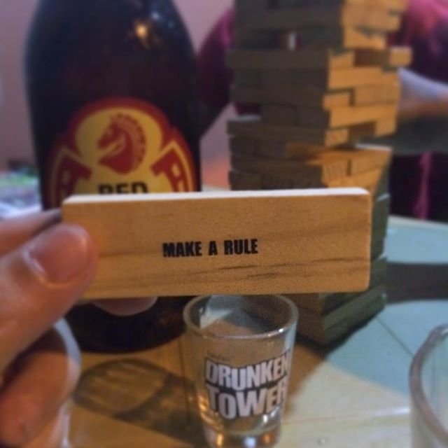 Drunken Tower Drinking Game