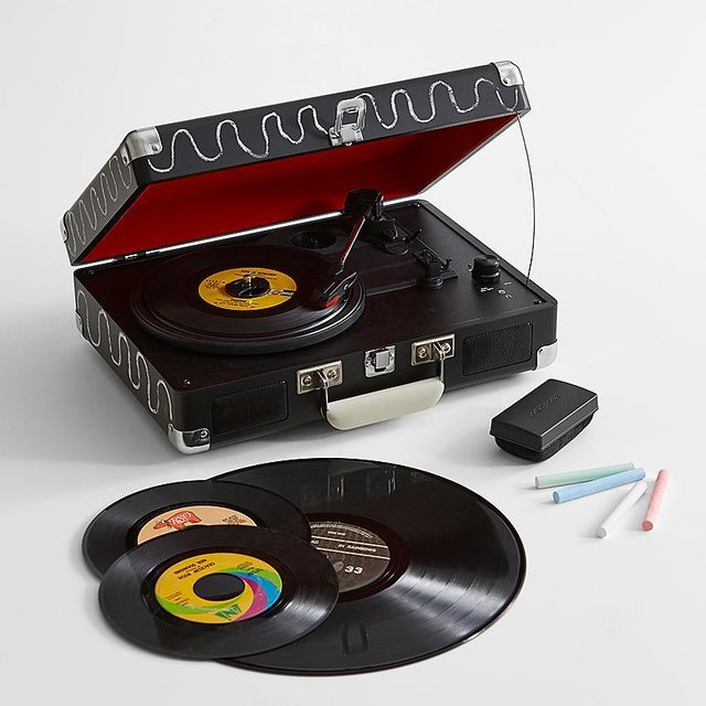 Crosley Chalkboard Vinyl Record Player