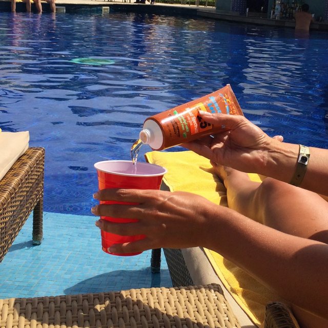 Secret Sunscreen Flask