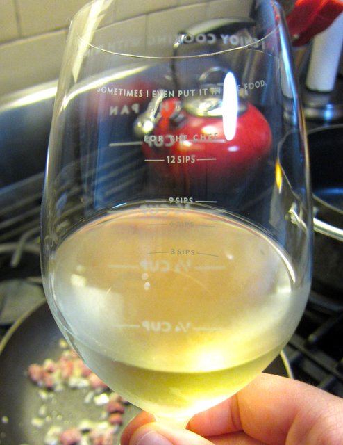 Sauced Measuring Wine Glass