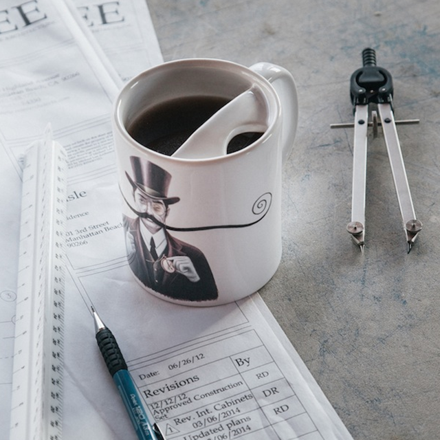 Burcardo Moustache Mug