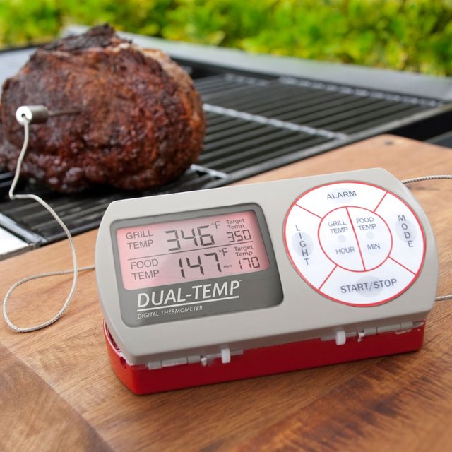 Dual-Temp Digital Meat Thermometer