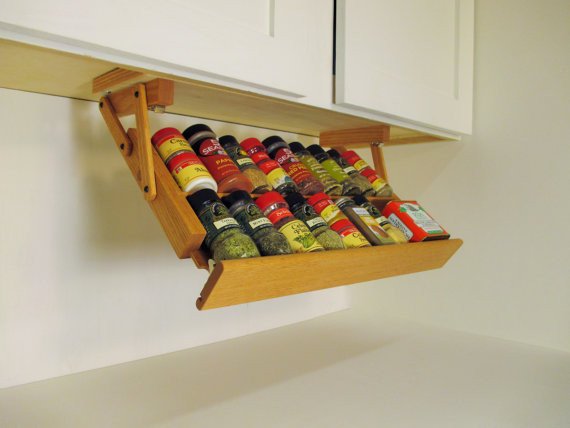 Under Cabinet Spice Rack