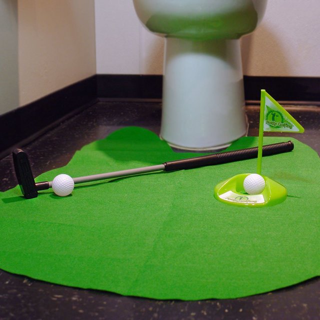 Putting Around Toilet Golf