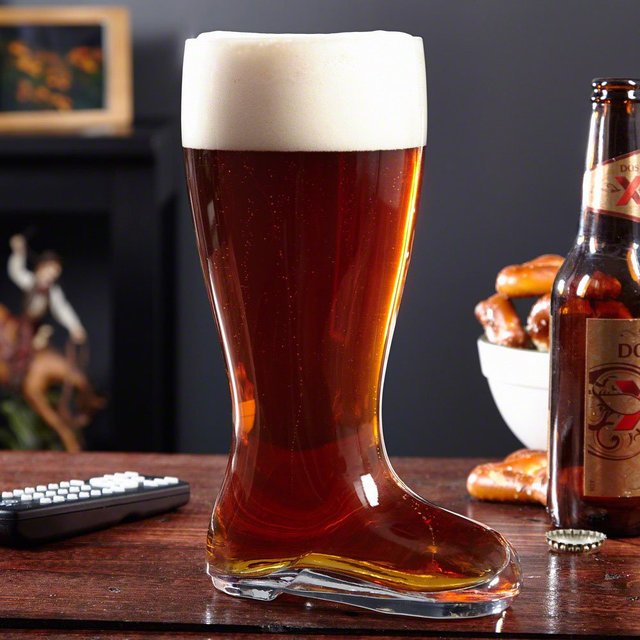 XL Glass Beer Boot