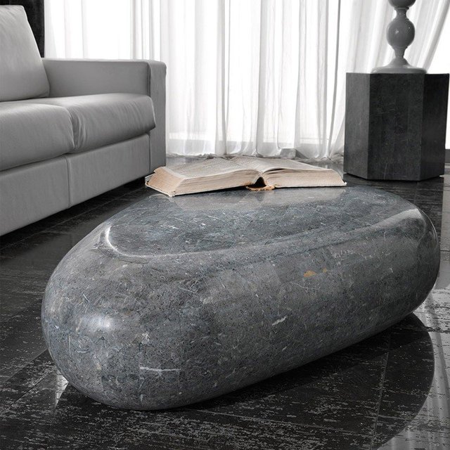 Stone Base Small Table