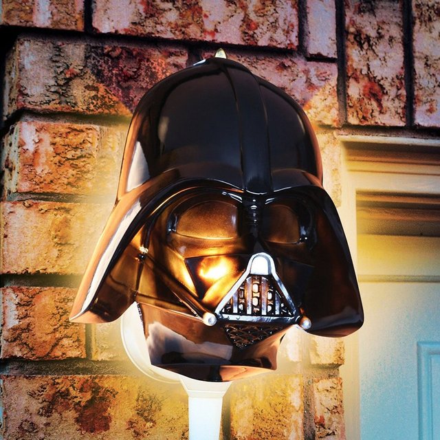 Darth Vader Porch Light Cover