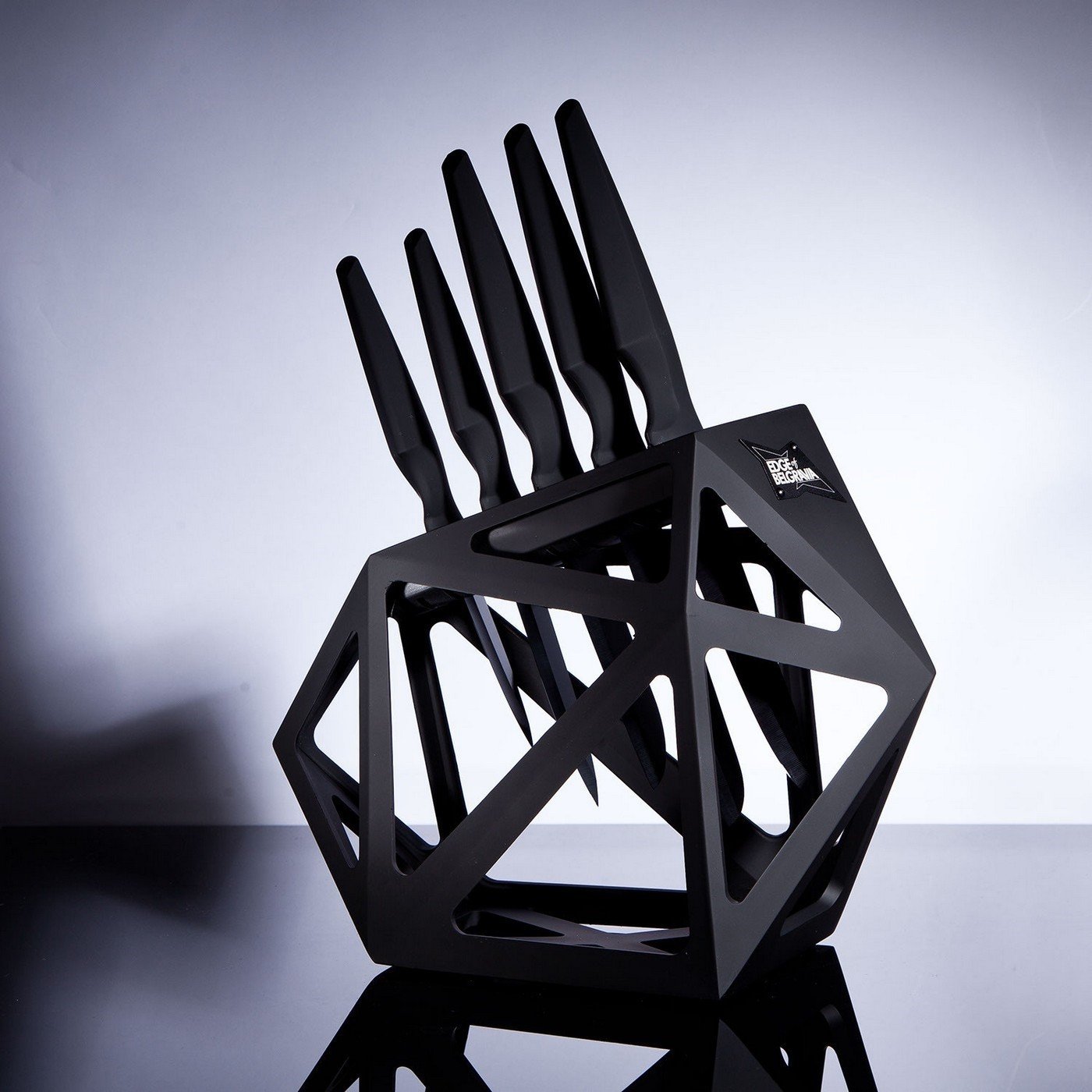 Black Diamond Knife Block