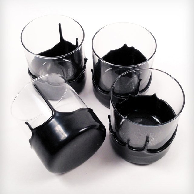 Hand Dipped Whiskey Glasses by Manready Mercantile