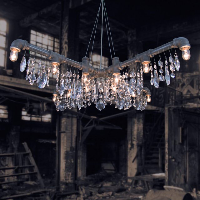 X Chandelier by Michael McHale Designs