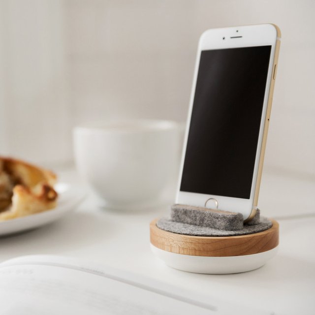 White Spool Dock by Quell & Company