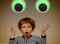 Giant Glow in the Dark Googly Eyes