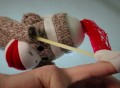 Flying Sock Monkey Slingshot