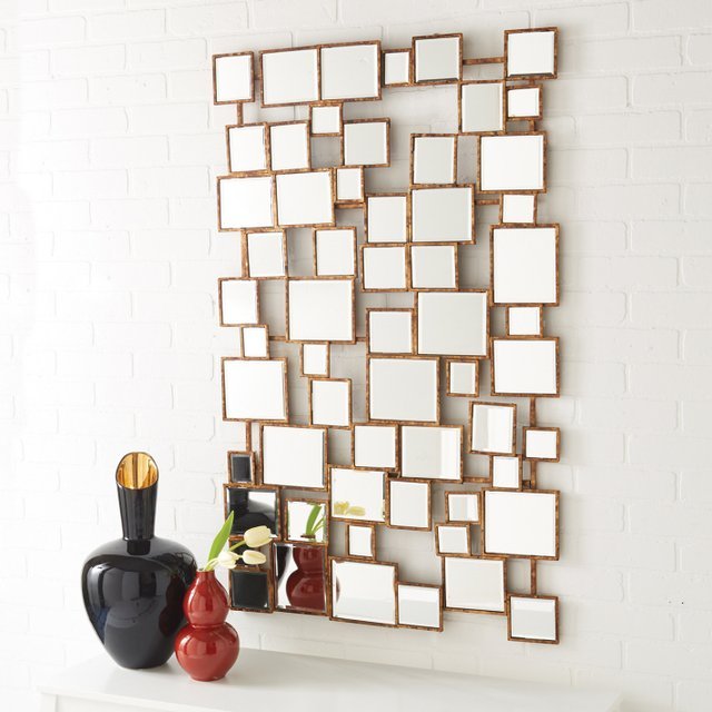 Facets Square Wall Mirror