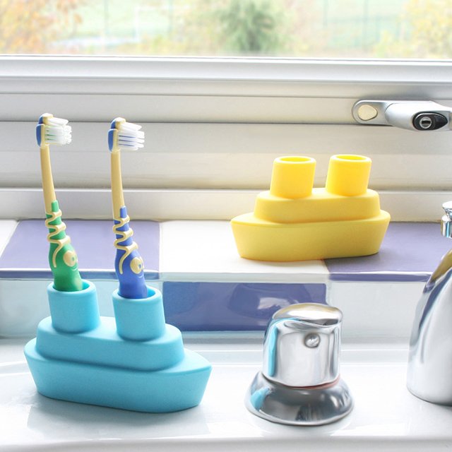 Boat Toothbrush Holder