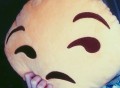 Unamused Emoji Pillow