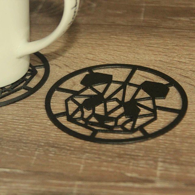 Panda Steel Coasters