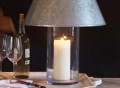 Cylinder Hurricane Lamp