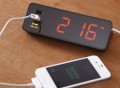 Bruno LED USB Alarm Clock