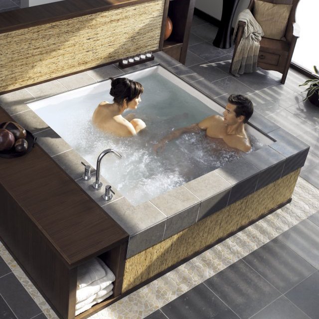 Consonance Two Person Whirlpool Bathtub