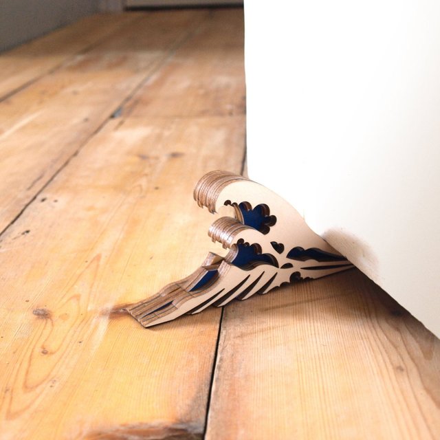 Great Wave Doorstop