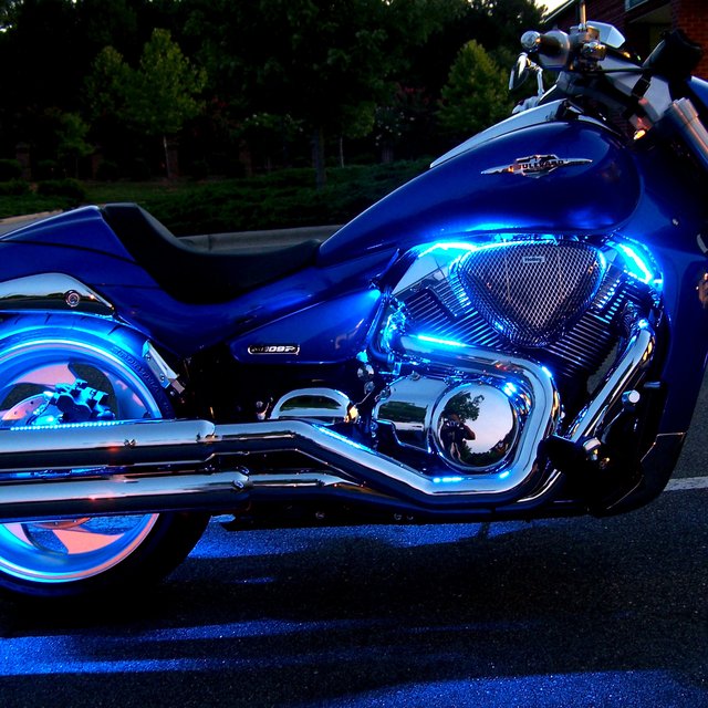 Motorcycle LED Light Kit
