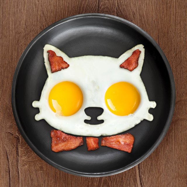 Cat-Shaped Egg Mold