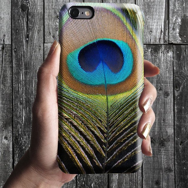 Peacock Feather Phone Case