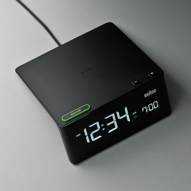 Digital Quartz Alarm Clock by Braun