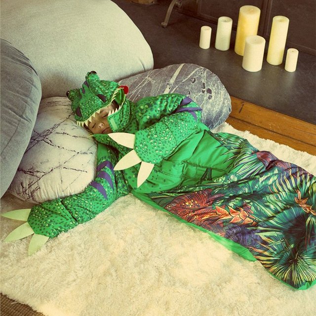 Chomposaurus Glow to Sleep Sack