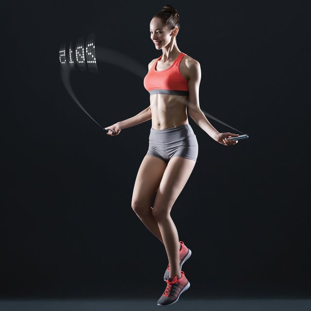 LED Fitness Data Smart Rope