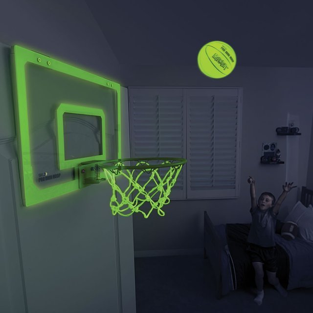 Glow in the Dark Indoor Basketball Hoop
