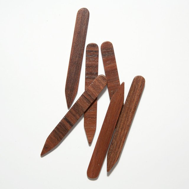 Rosewood Wood Collar Stays