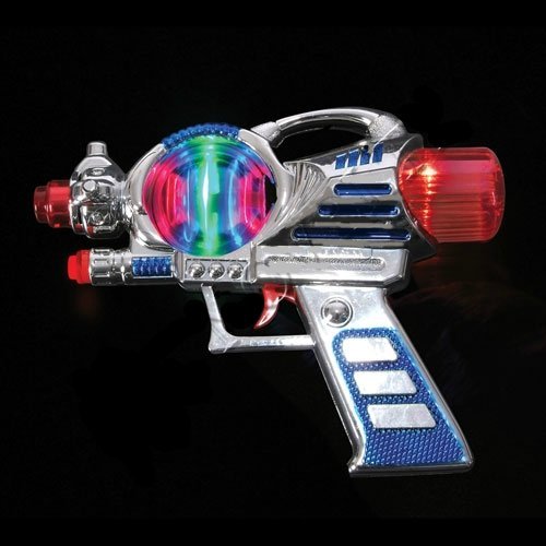 LED Meteor Storm Space Gun