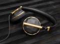 Caeden Linea N°1 Faceted Carbon & Gold Headphone