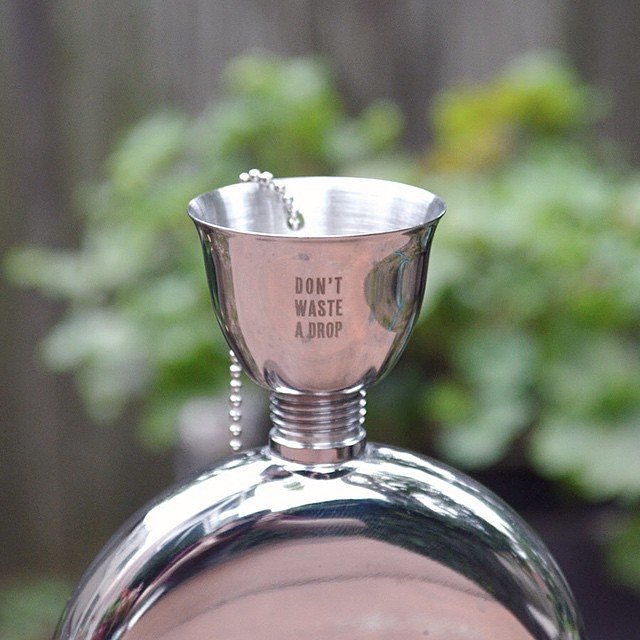 Engraved Flask Funnel