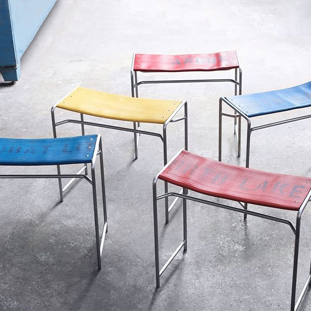 Giffith Firehose Stool