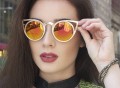 Luna Round Cat Eye Sunglasses by FREYRS