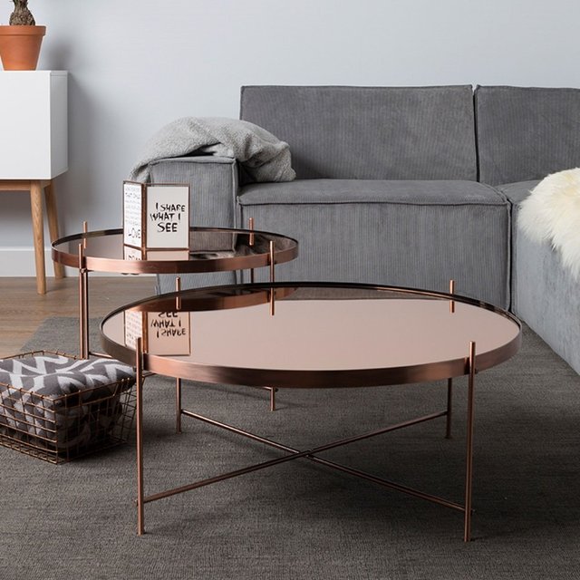 Cupid Copper Side Table