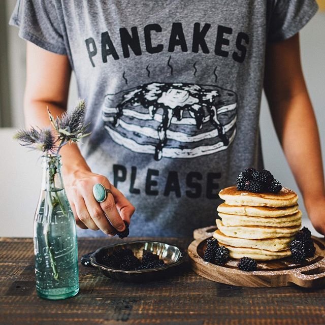 Pancakes Please Dolman Tee by Pyknic