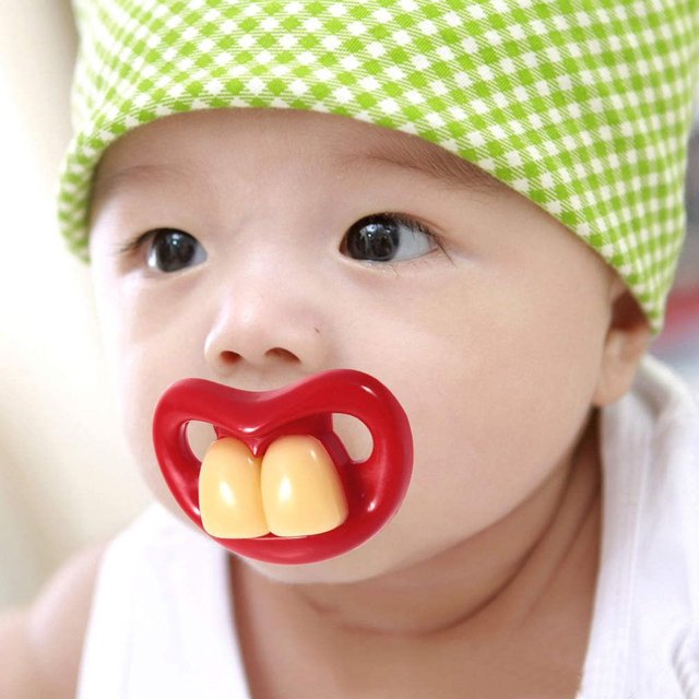 Two Front Teeth Pacifier