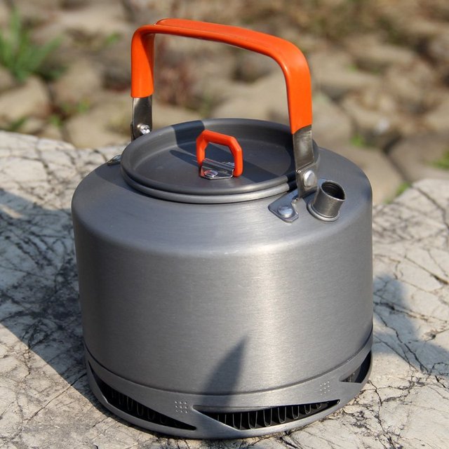 Camping Heat Exchanger Kettle