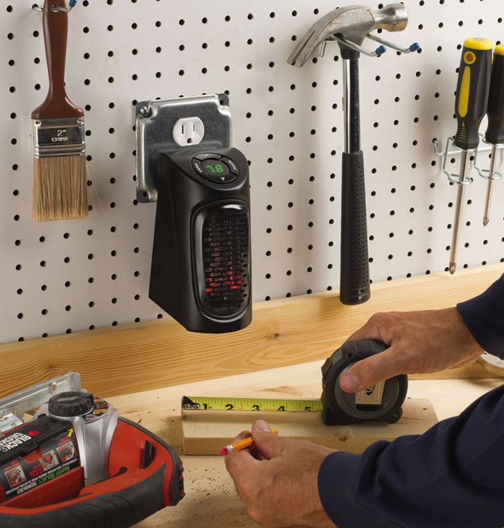 The Wall Outlet Personal Space Heater