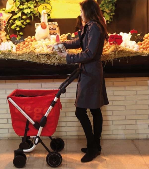 Playmarket Mandarine We Go Shopping Trolley by Playmarket