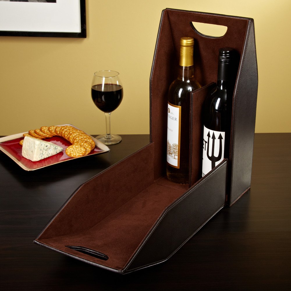 Two in One Wine Bottle Carrier