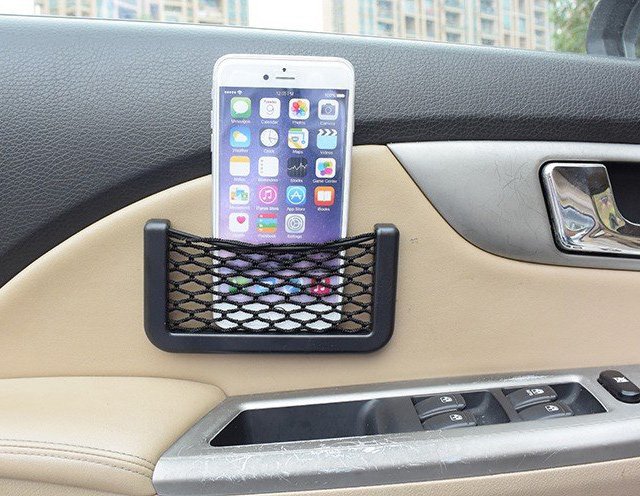 Car Storage Net Pocket Organizer