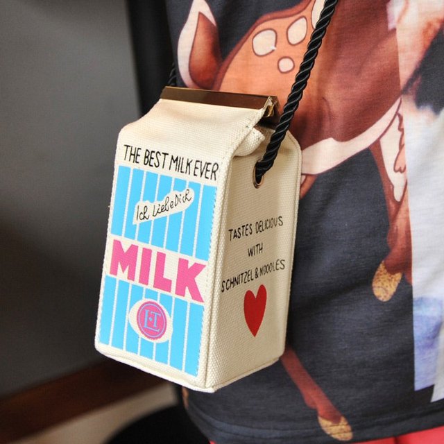 Mini Milk Box Bag