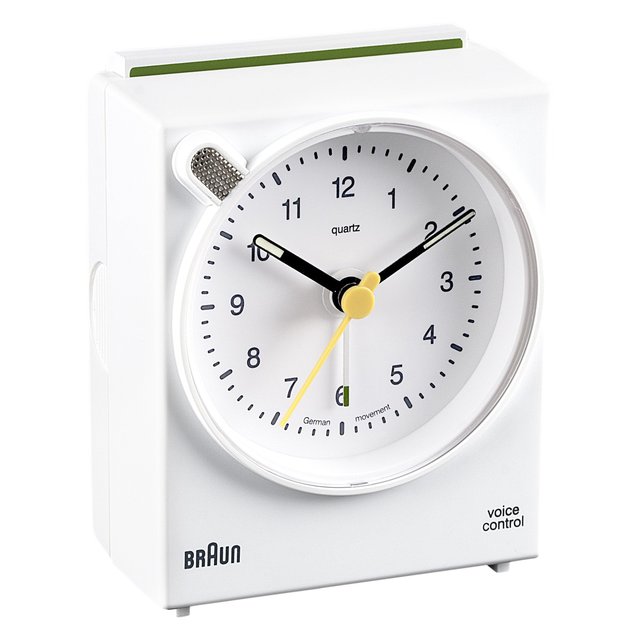 Classic Braun Alarm Clock